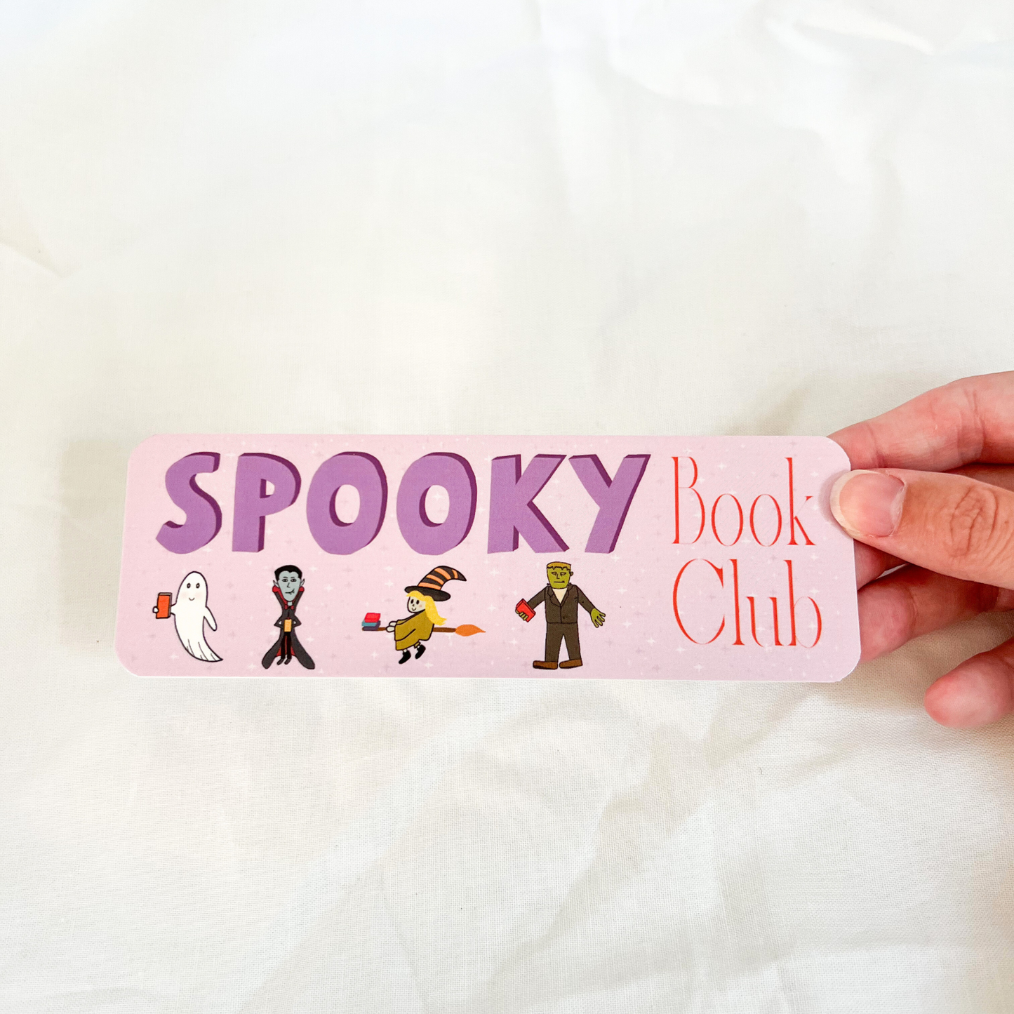 Spooky Book Club Bookmark