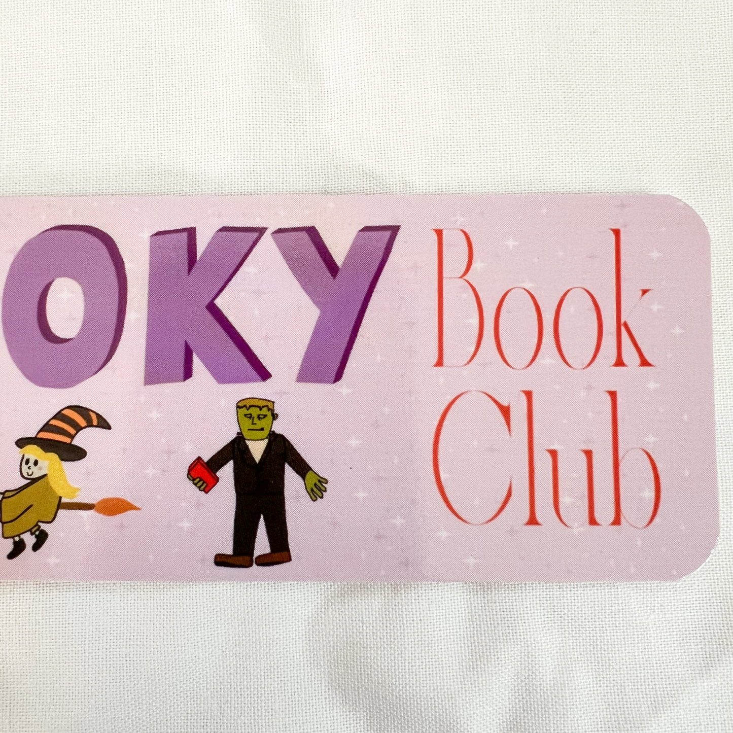 Spooky Book Club Bookmark