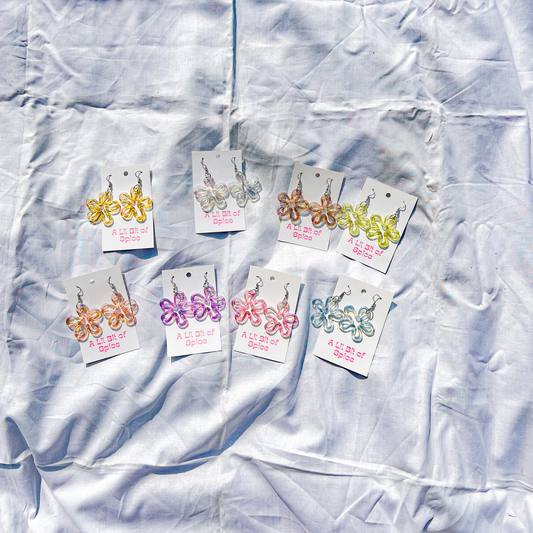 Iridescent Summer Earrings