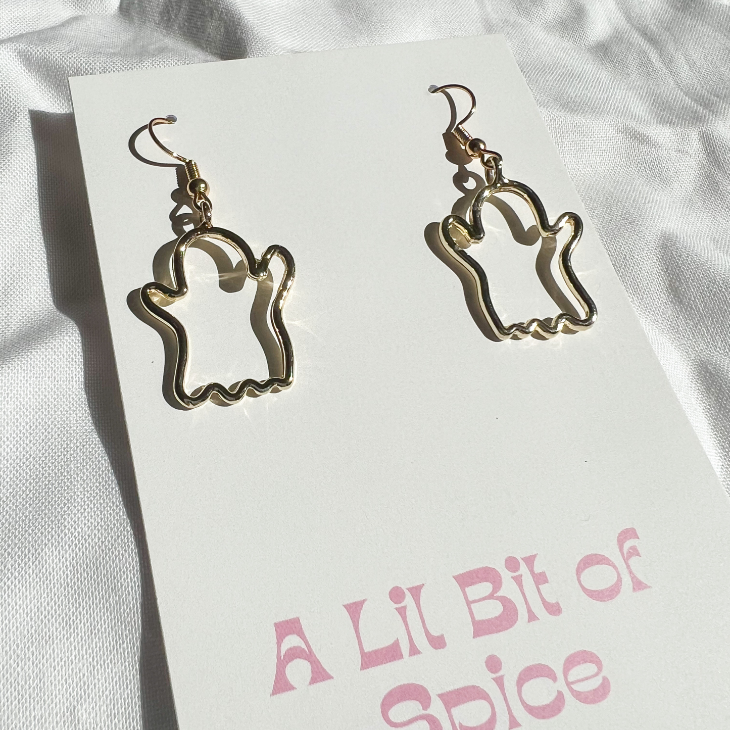 Ghost Outline Earrings