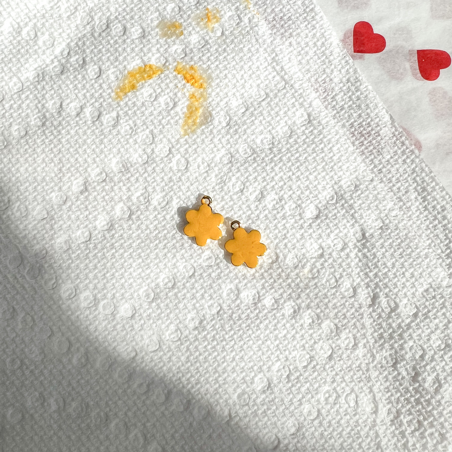 Golden Bloom Daisy Earrings