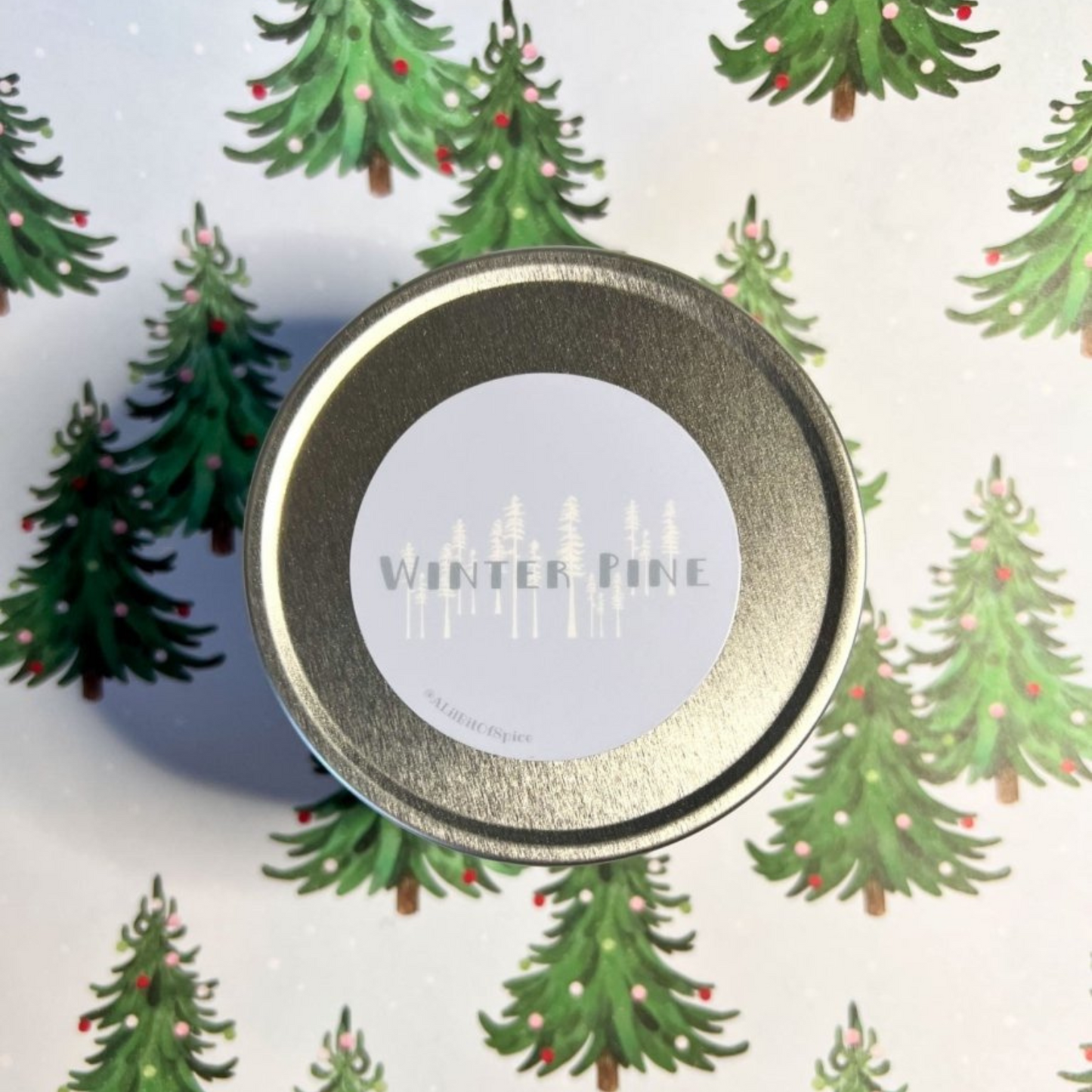 Winter Pine Candle