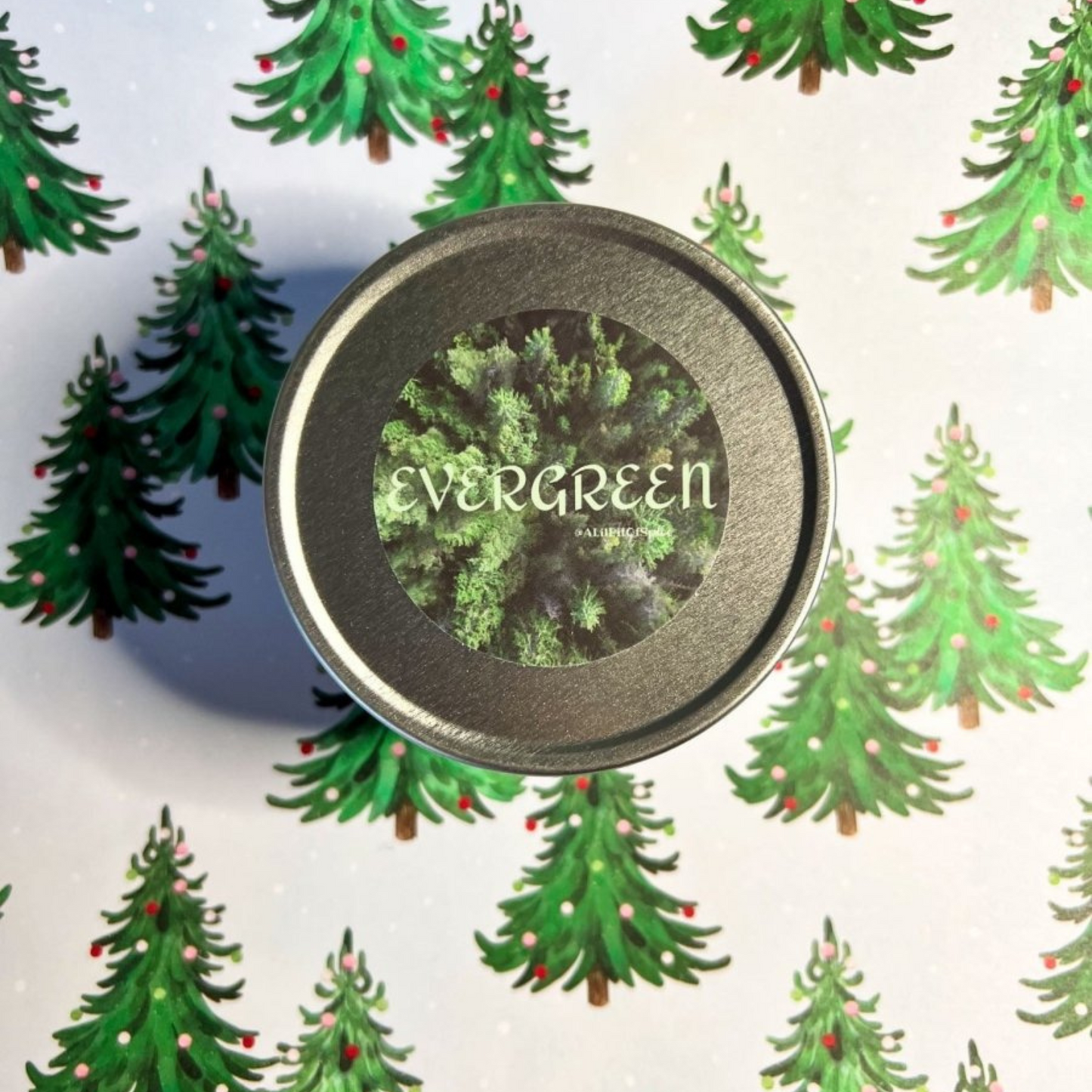 Evergreen Candle