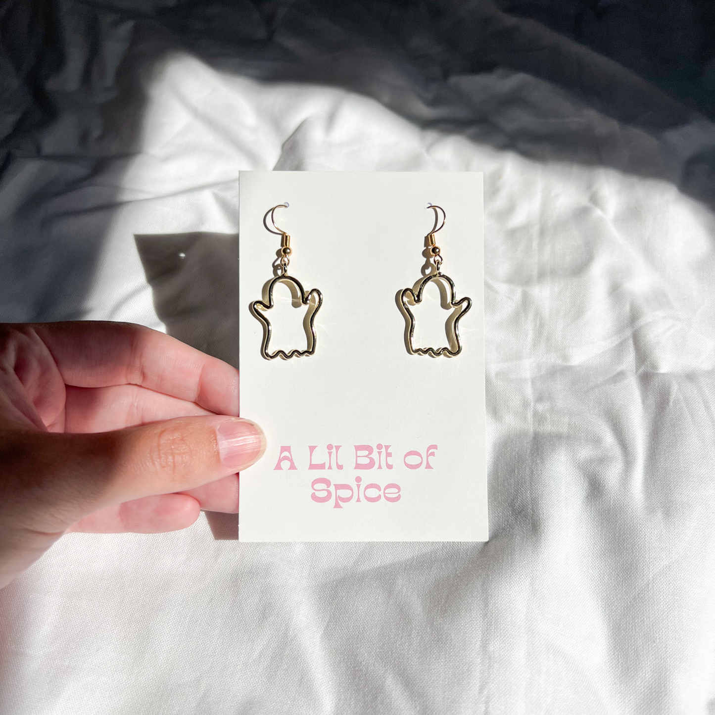 Ghost Outline Earrings