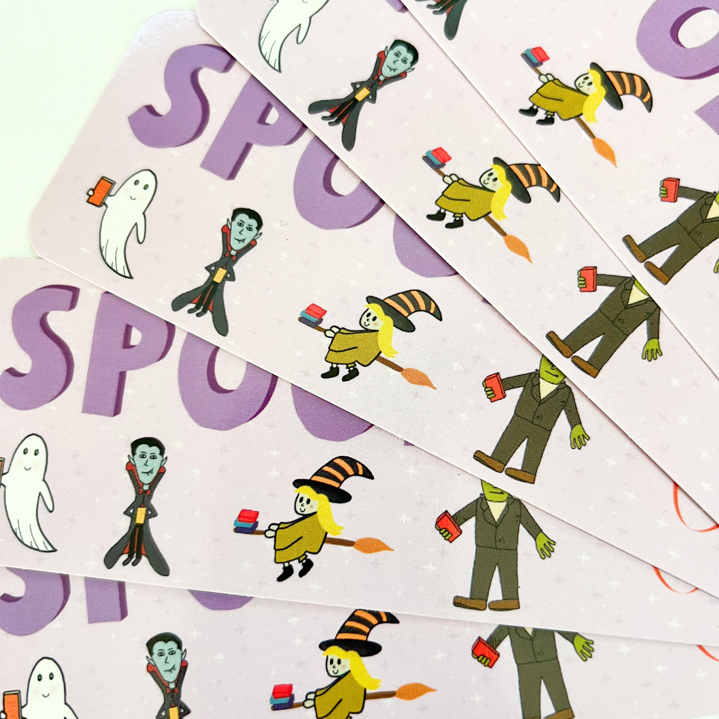Spooky Book Club Bookmark