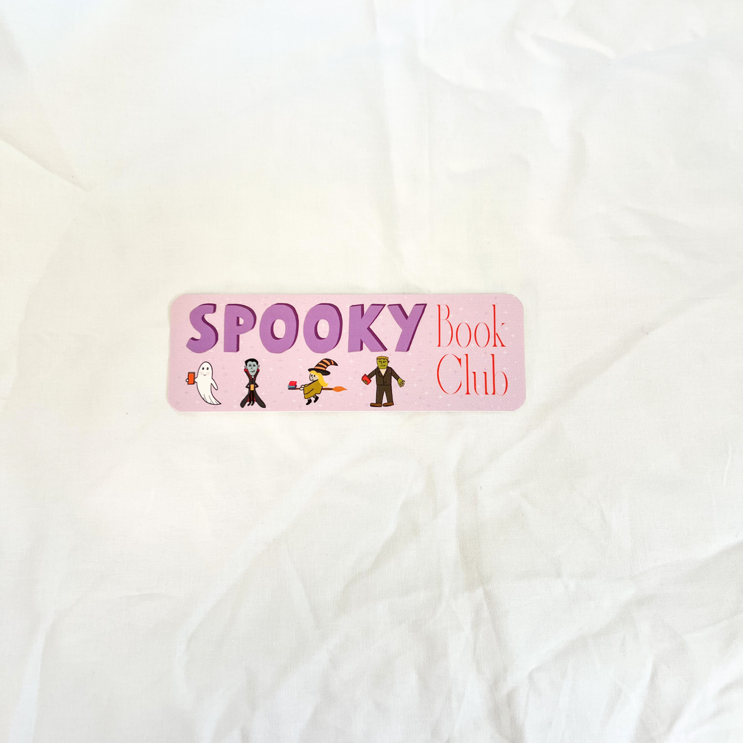 Spooky Book Club Bookmark