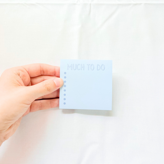 Much To Do Sticky Notes