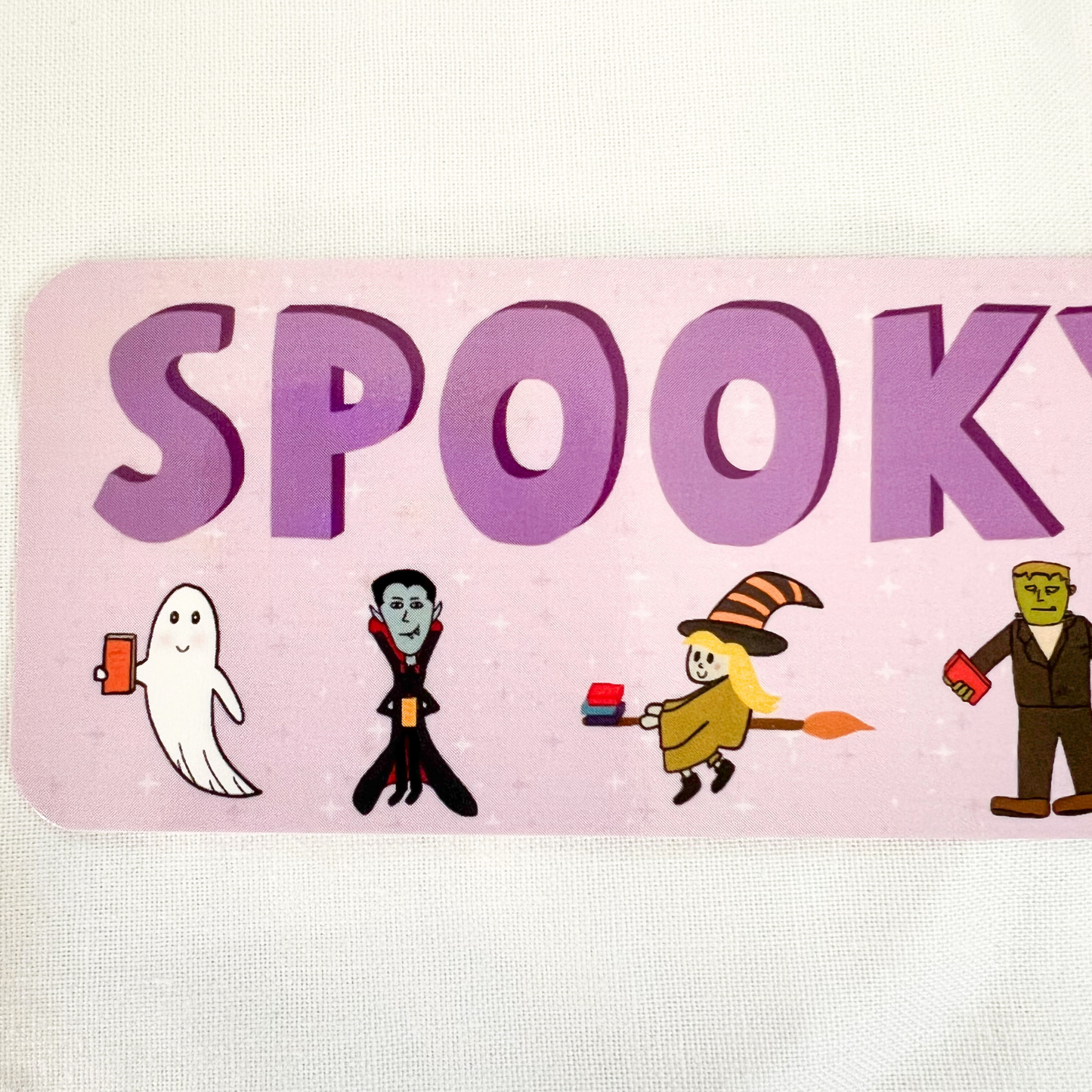 Spooky Book Club Bookmark