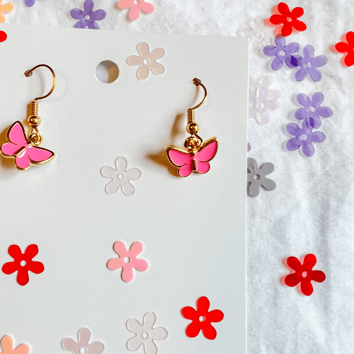Blooming Butterfly Earrings - ALilBitOfSpice