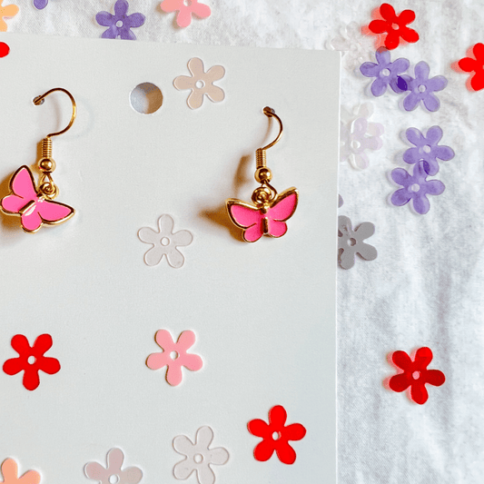 Blooming Butterfly Earrings - ALilBitOfSpice