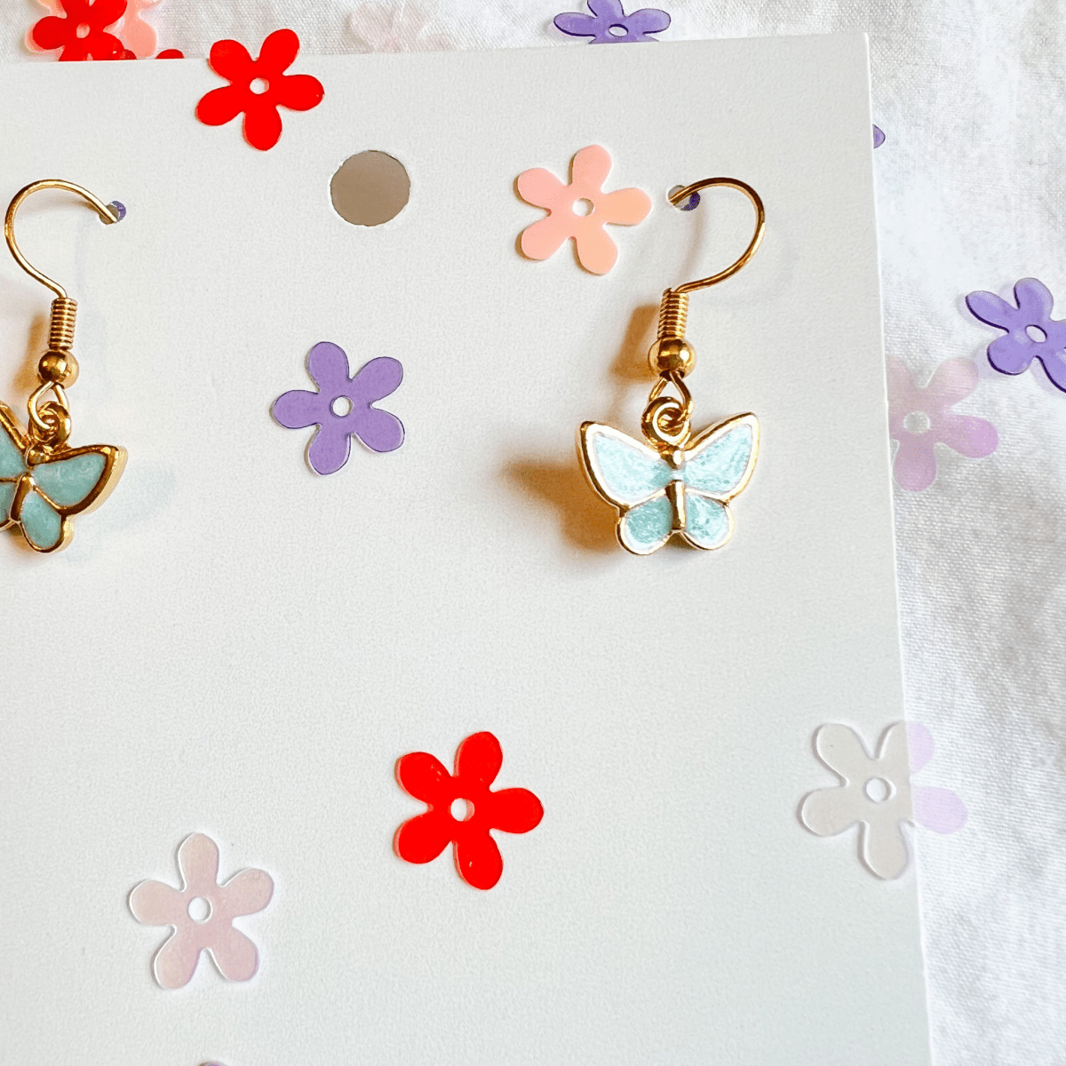 Blooming Butterfly Earrings - ALilBitOfSpice