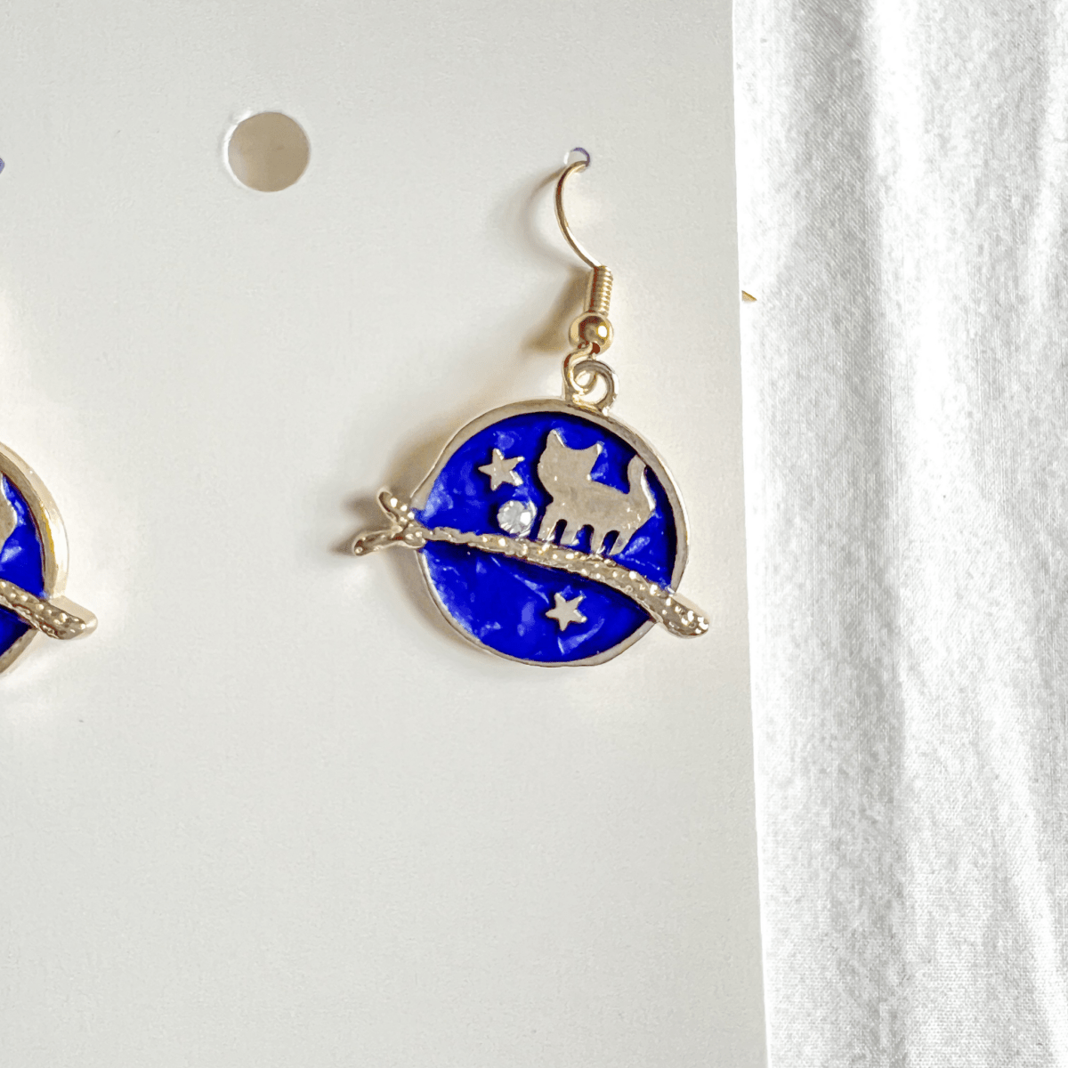 Celestial Earrings - Blue - ALilBitOfSpice