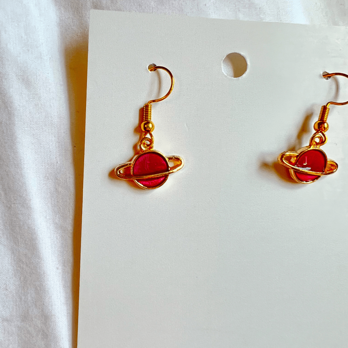 Celestial Earrings - Purple - ALilBitOfSpice