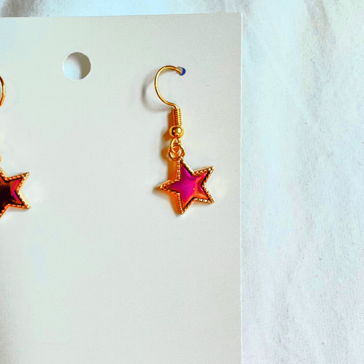 Celestial Earrings - Purple - ALilBitOfSpice