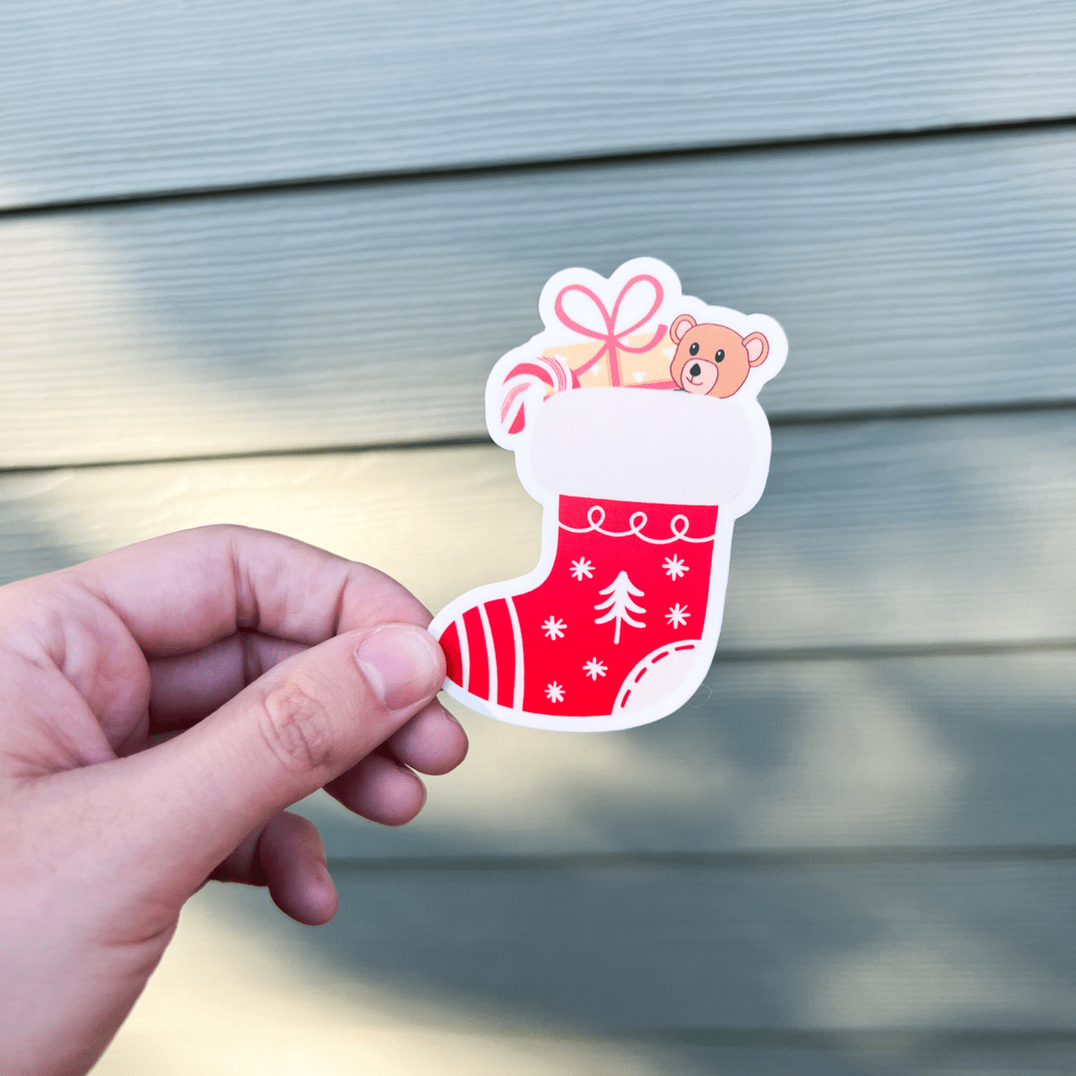 Christmas Stocking Sticker - ALilBitOfSpice