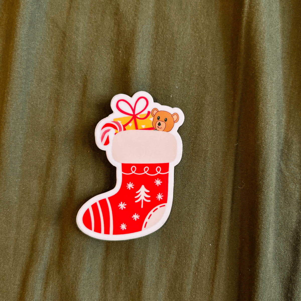 Christmas Stocking Sticker - ALilBitOfSpice