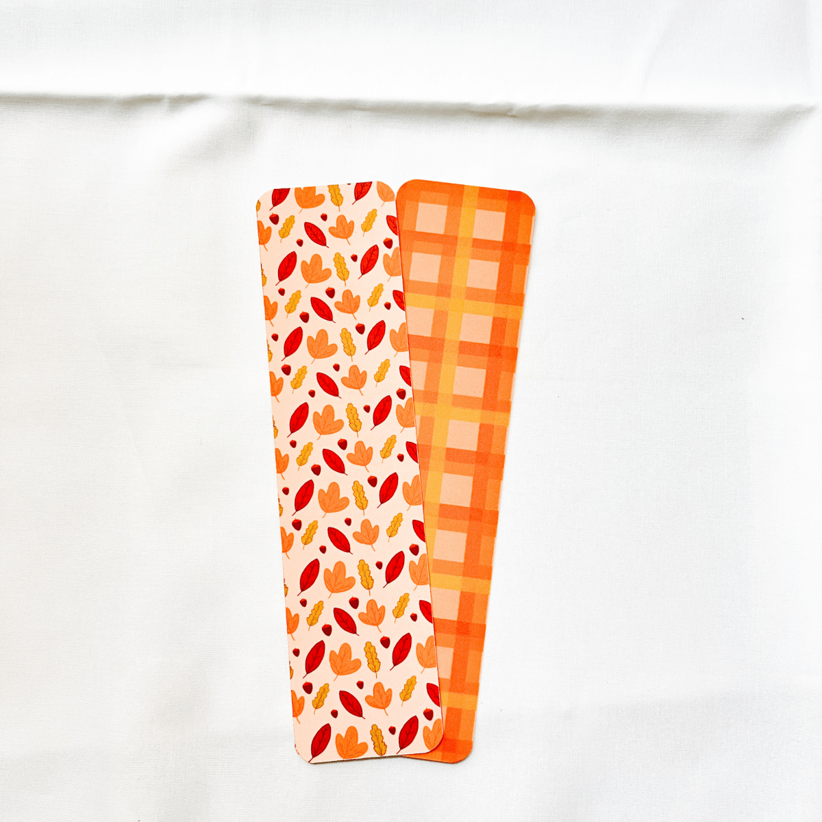 Falling for Plaid Bookmark - ALilBitOfSpice
