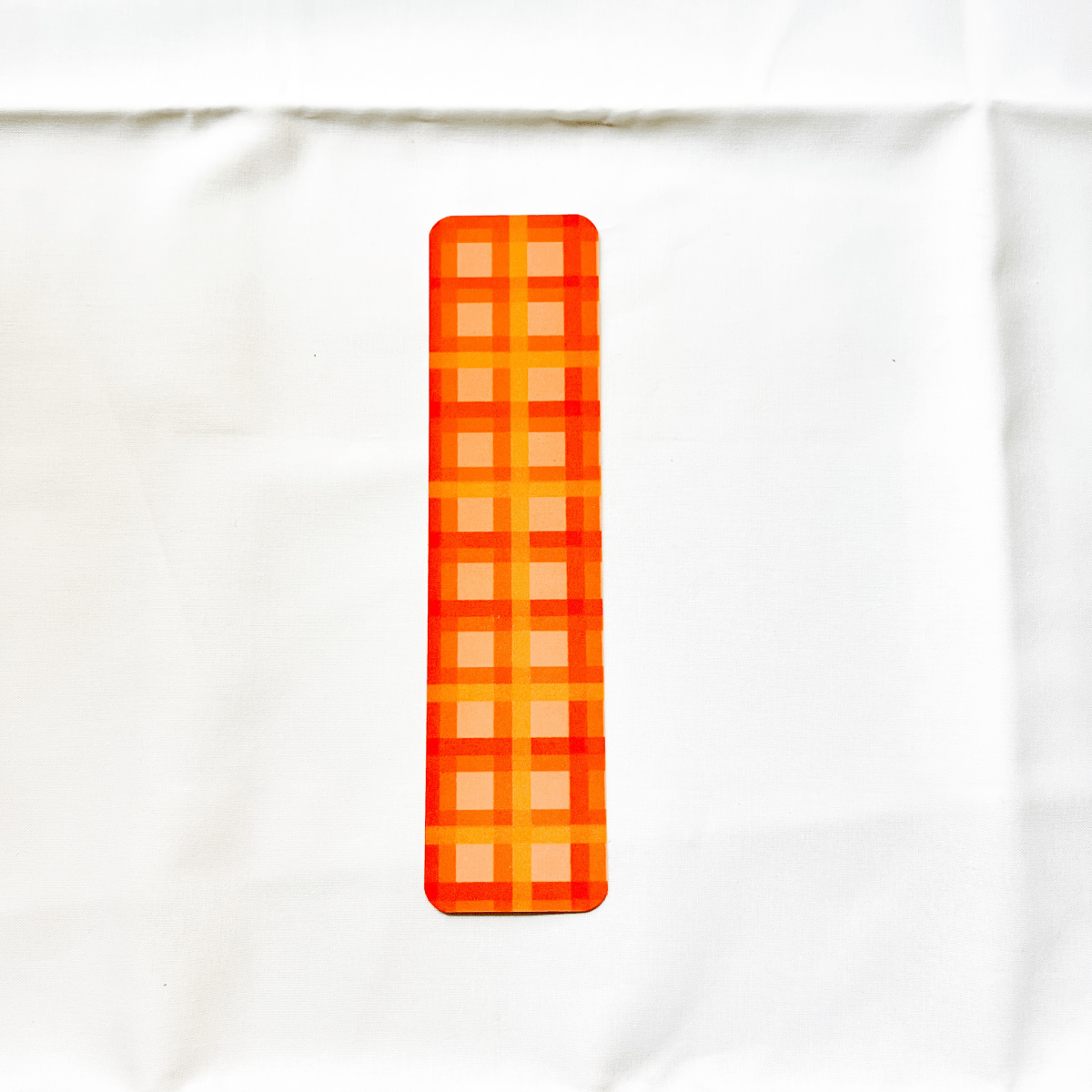 Falling for Plaid Bookmark - ALilBitOfSpice