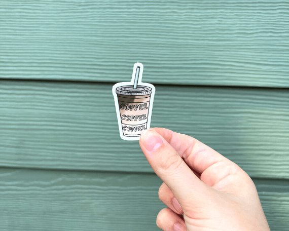 Iced Coffee Sticker - ALilBitOfSpice