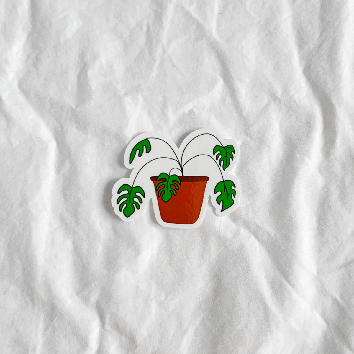 Monstera Sticker - ALilBitOfSpice
