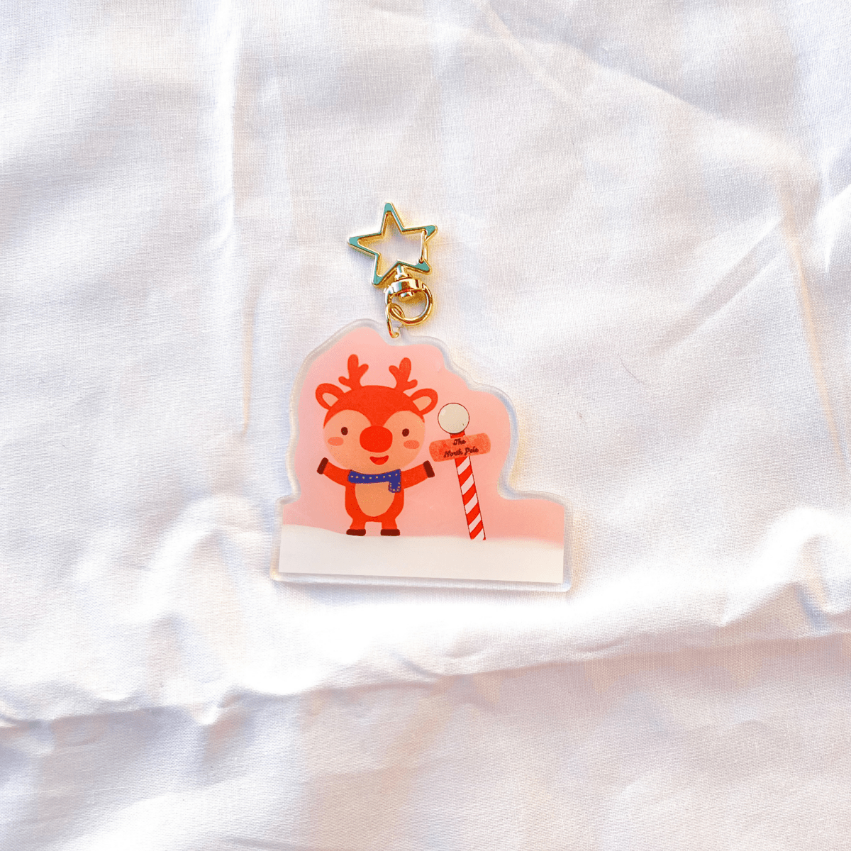 North Pole Keychain - ALilBitOfSpice