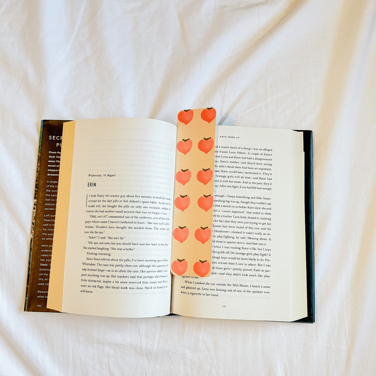 Peachy Bookmark - ALilBitOfSpice