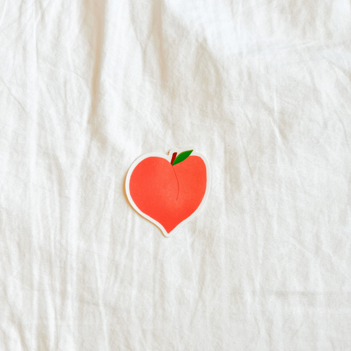 Peachy Sticker - ALilBitOfSpice