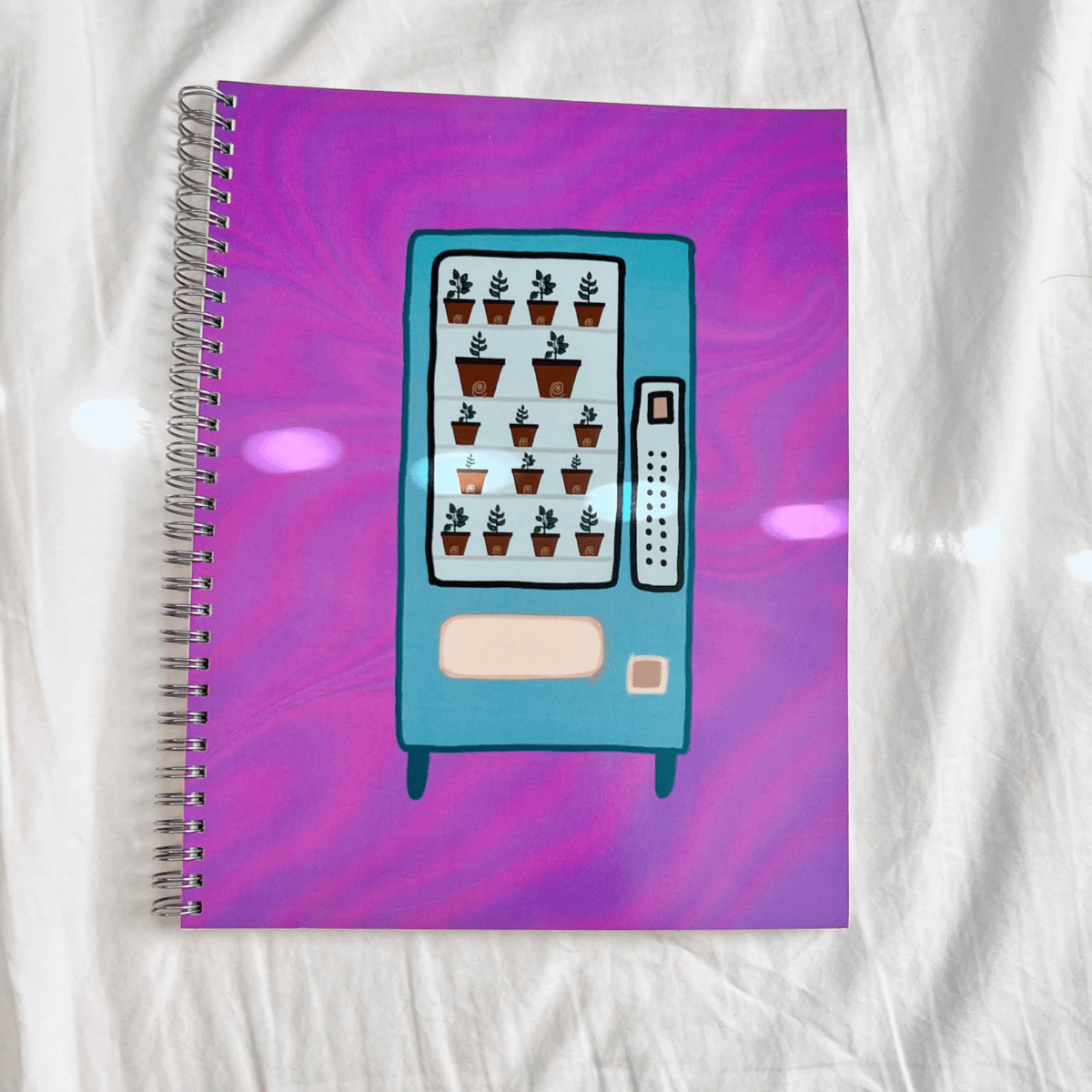 Plant Vending Machine Notebook - ALilBitOfSpice