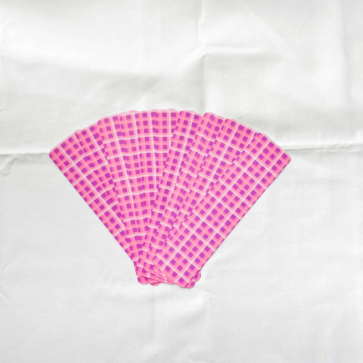 Purple Plaid Bookmark - ALilBitOfSpice