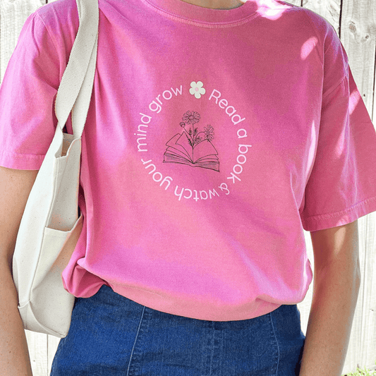 Read a Book Tee - ALilBitOfSpice