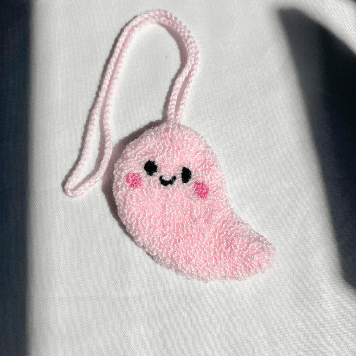 Spooky Ghost Car Charm - ALilBitOfSpice