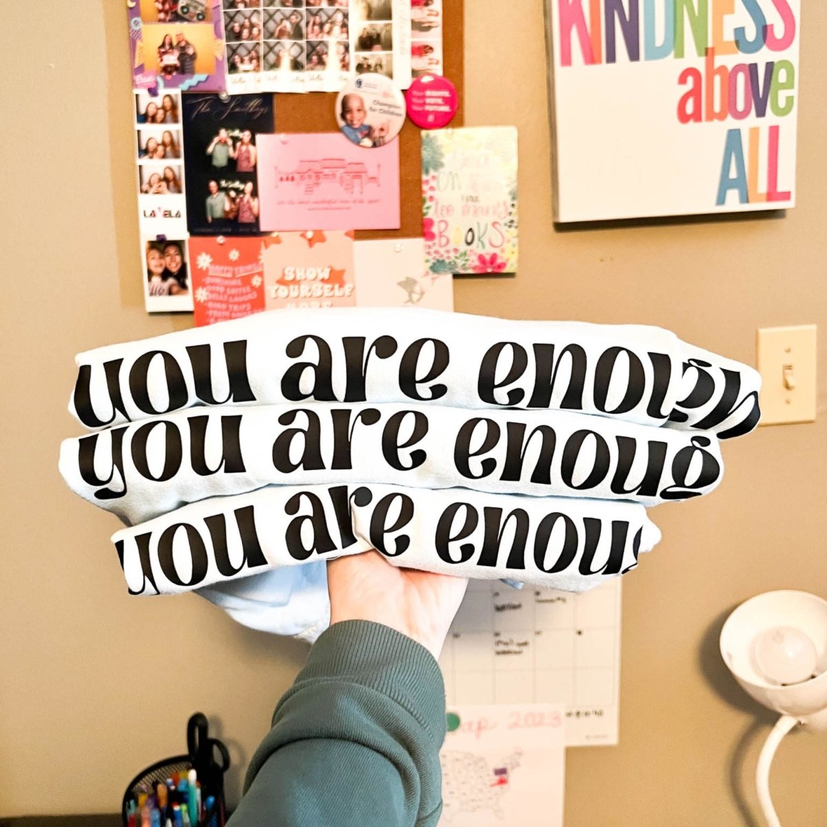 You Are Enough Tee - ALilBitOfSpice