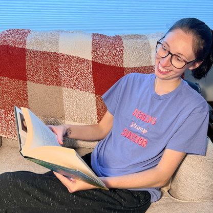 Reading Slump Survivor Embroidered Tee