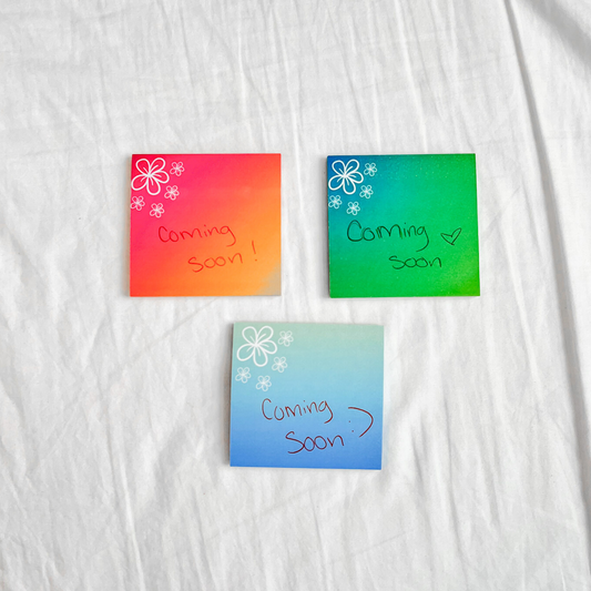 Flower Gradient Sticky Notes