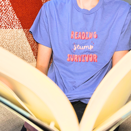 Reading Slump Survivor Embroidered Tee