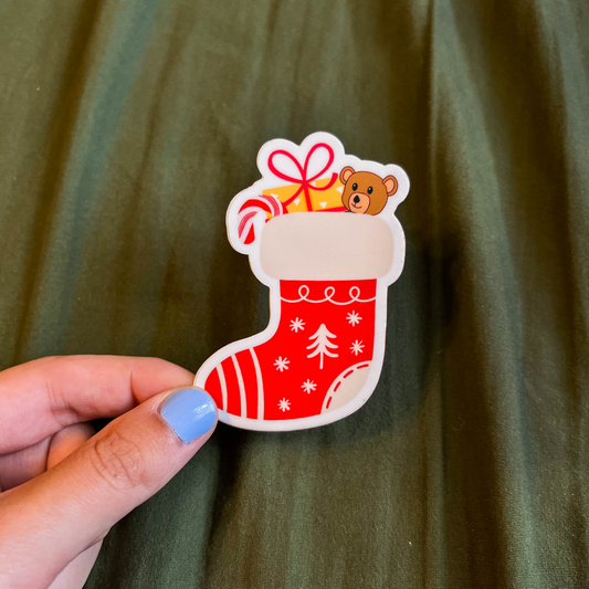 Christmas Stocking Sticker