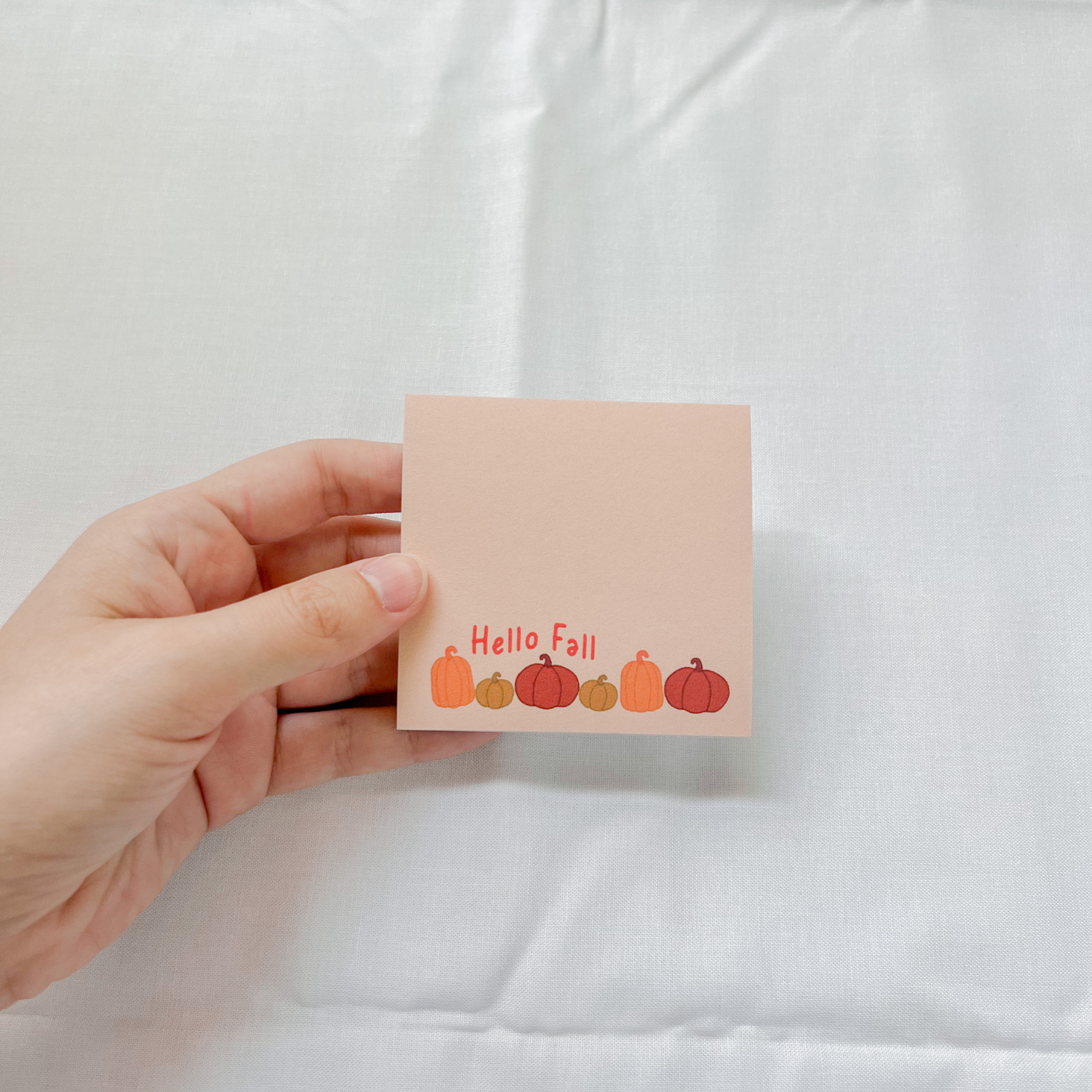 Hello Fall Sticky Notes