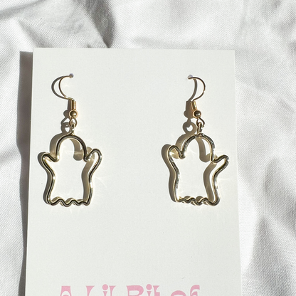 Ghost Outline Earrings