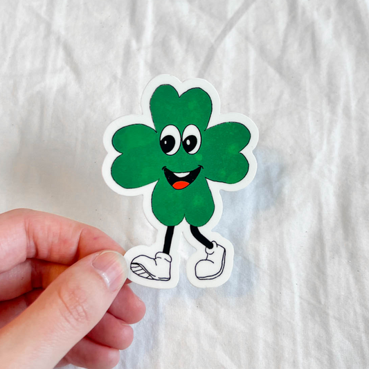 Clyde the Clover Sticker