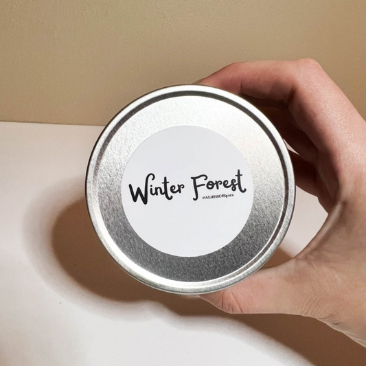 Winter Forest Candle