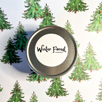 Winter Forest Candle