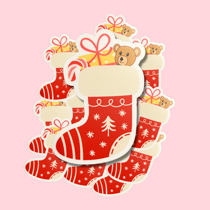 Christmas Stocking Sticker
