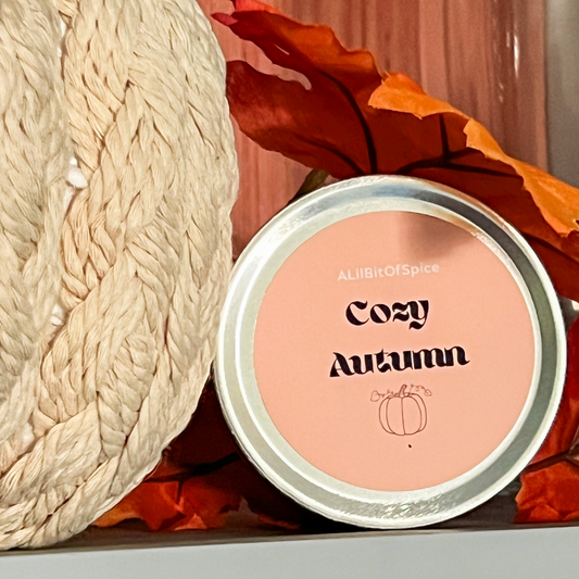 Cozy Autumn Candle