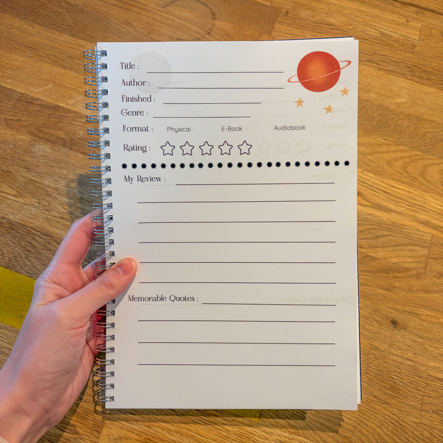 Outer Space Book Review Journal