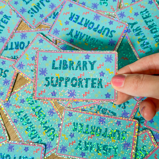 Library Supporter Sticker