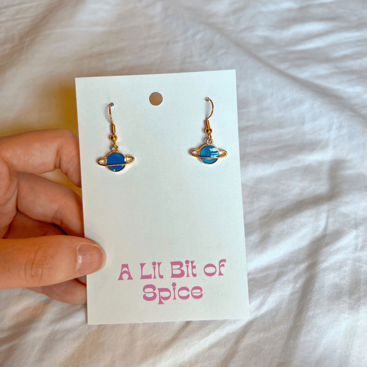 Celestial Earrings - Blue - ALilBitOfSpice