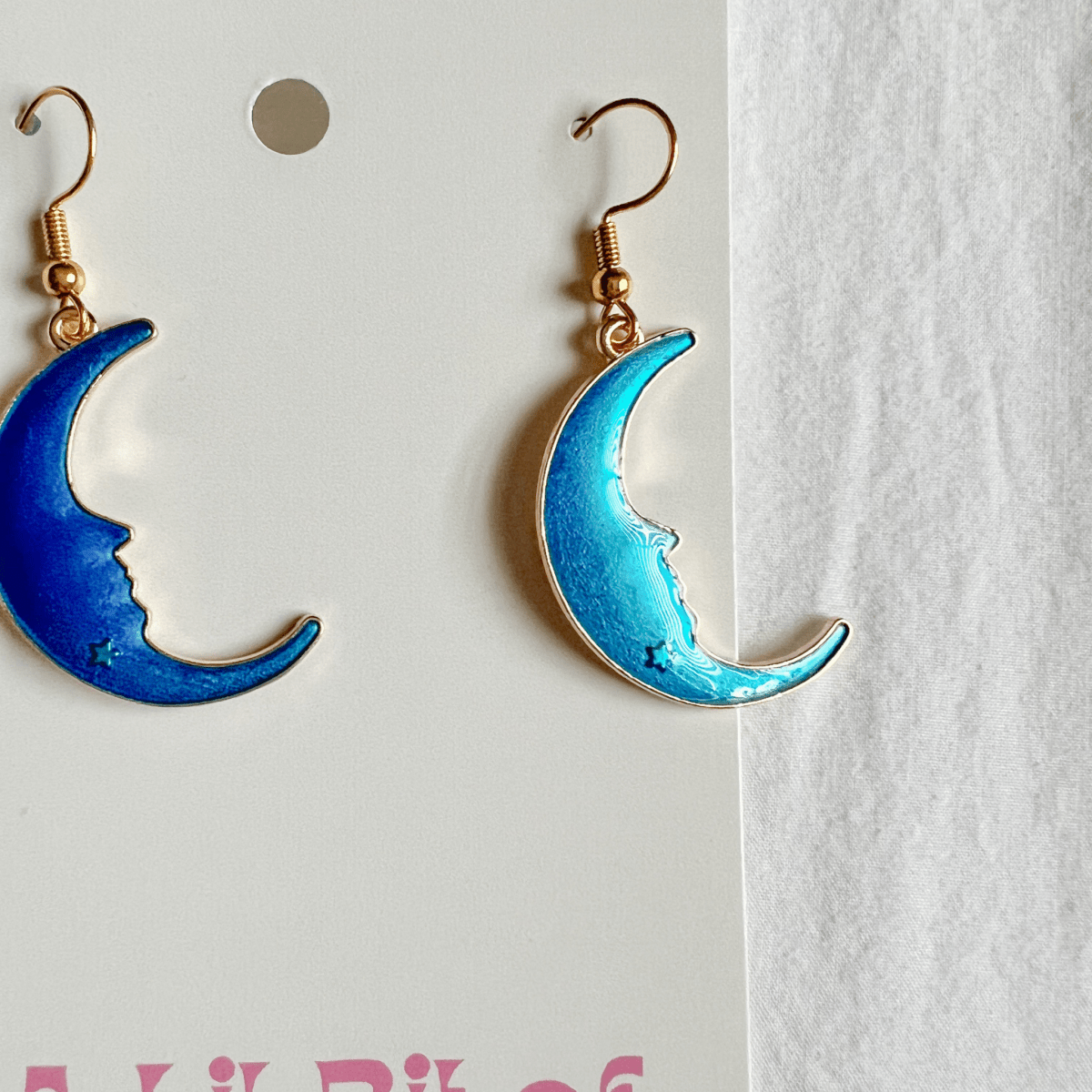 Celestial Earrings - Blue - ALilBitOfSpice