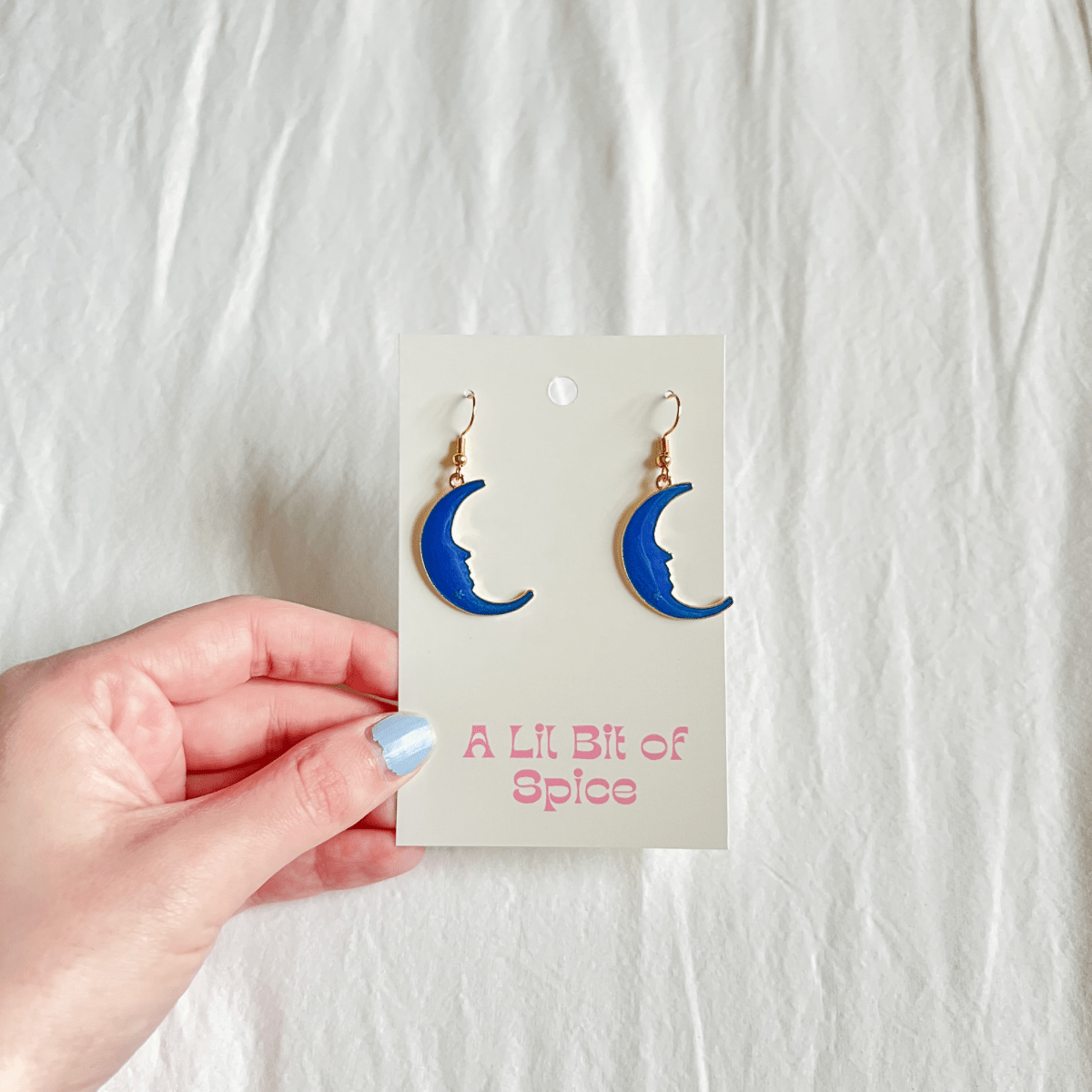 Celestial Earrings - Blue - ALilBitOfSpice