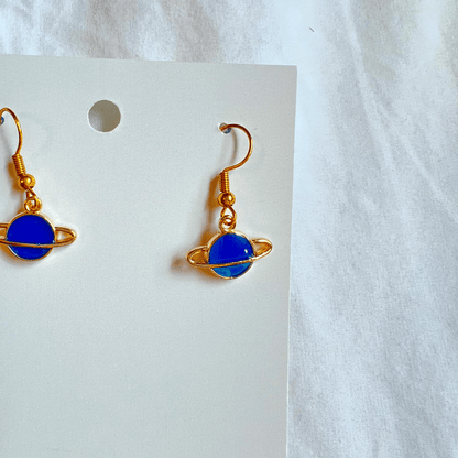 Celestial Earrings - Blue - ALilBitOfSpice