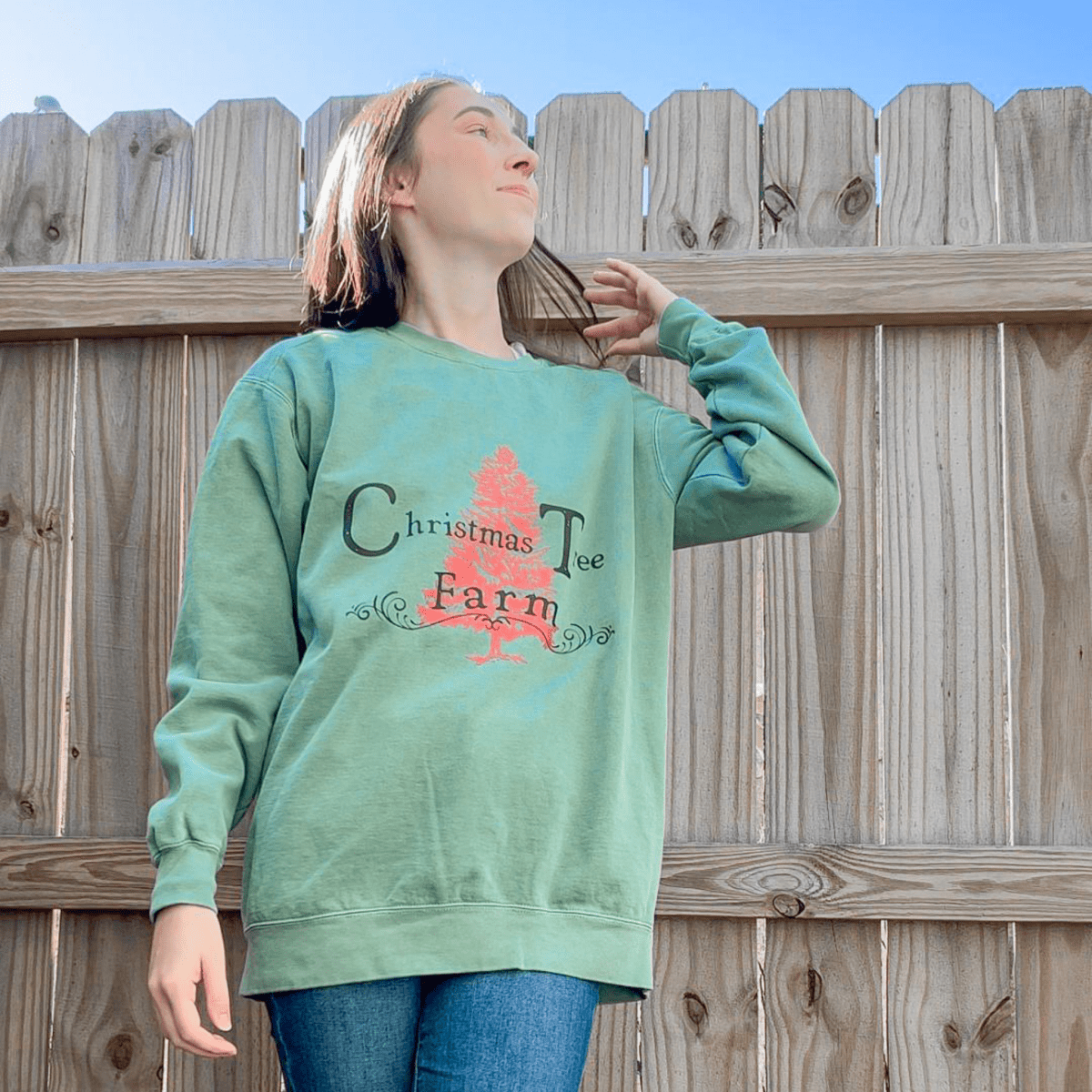 Christmas Tree Farm Crewneck - ALilBitOfSpice